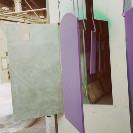 Powder Coating HDF & MDF Wall Panels